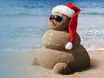 Summer Christmas sandman