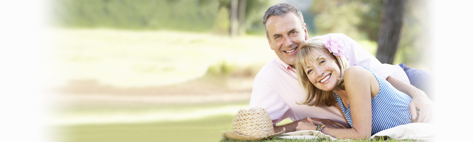 Older couple in the park