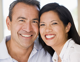 Happy Chinese couple