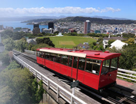 Welllington cable car - suggested as transport for a Zealandia date